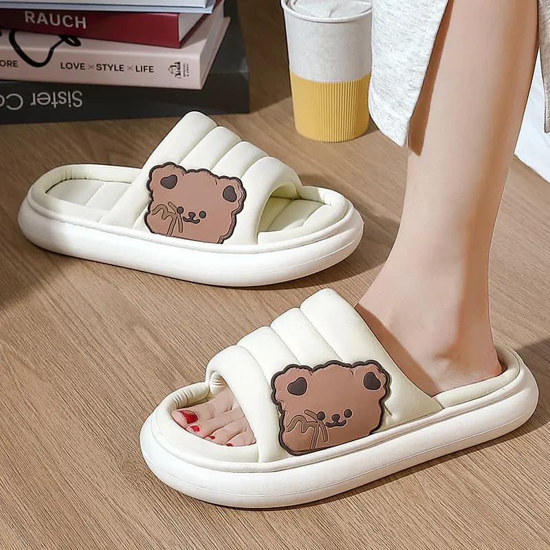 Linen Slippers for Ladies' Home Decor