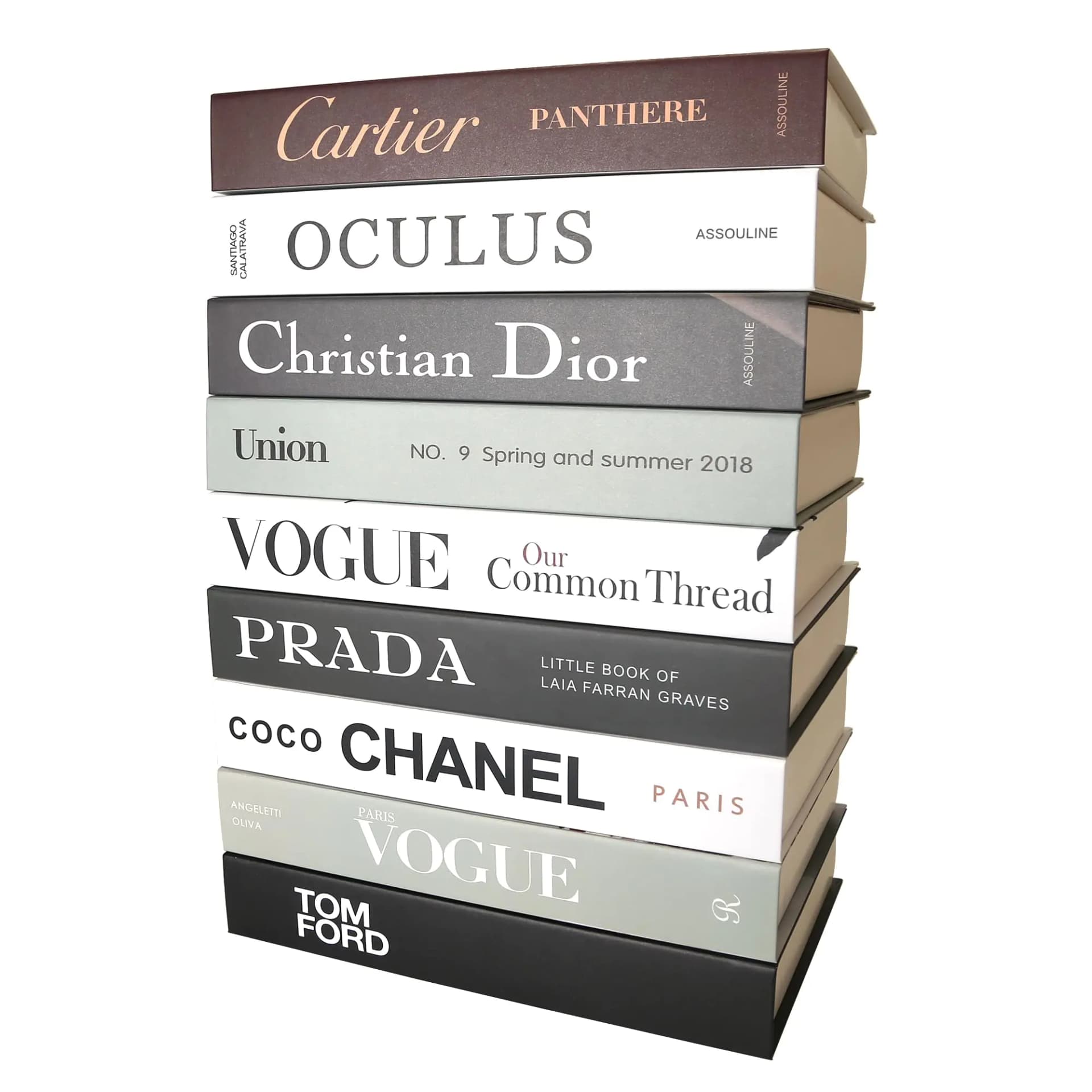 Decorative Faux Book Set, 9 Pieces