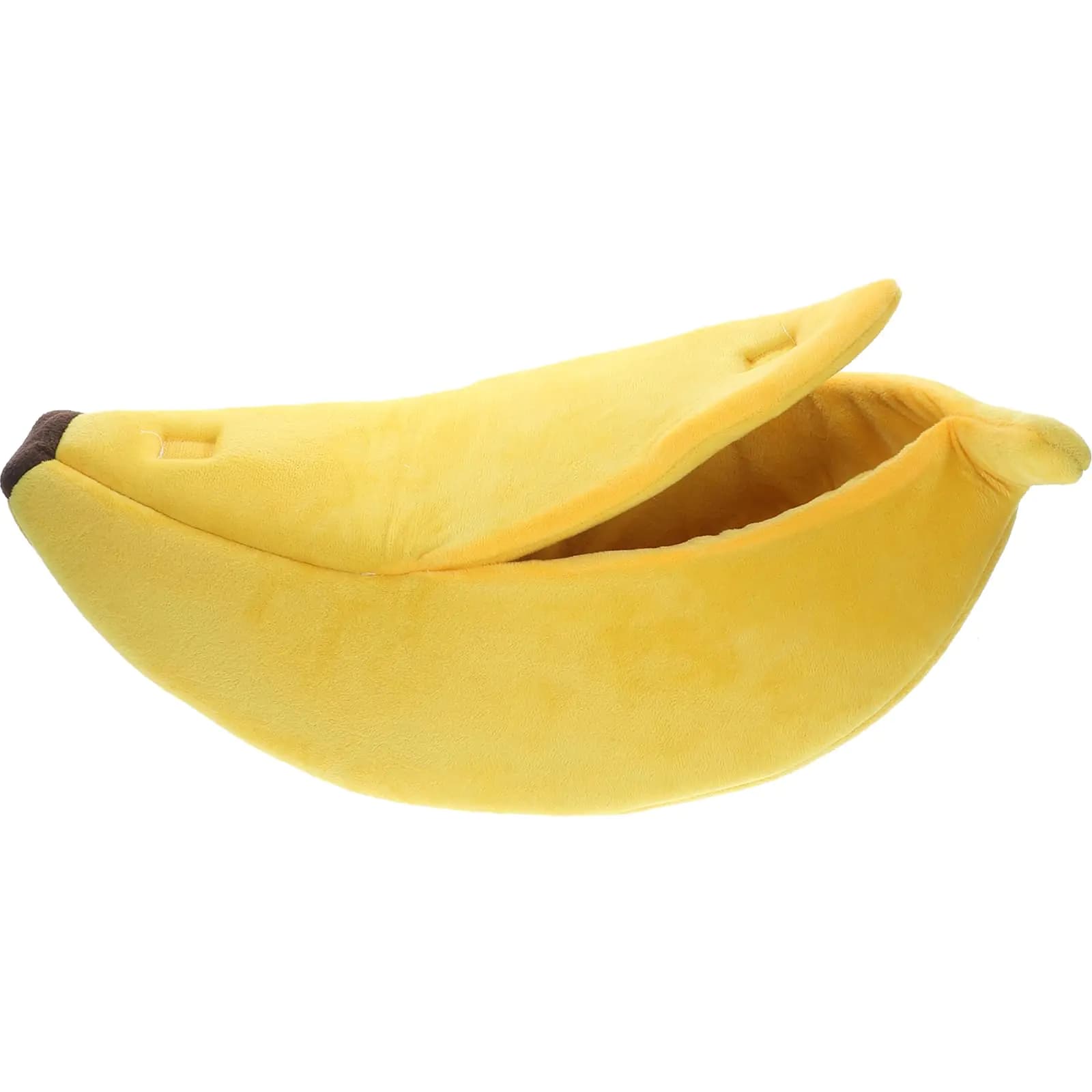 Banana Cat Bed Soft Warm Cuddle Pet