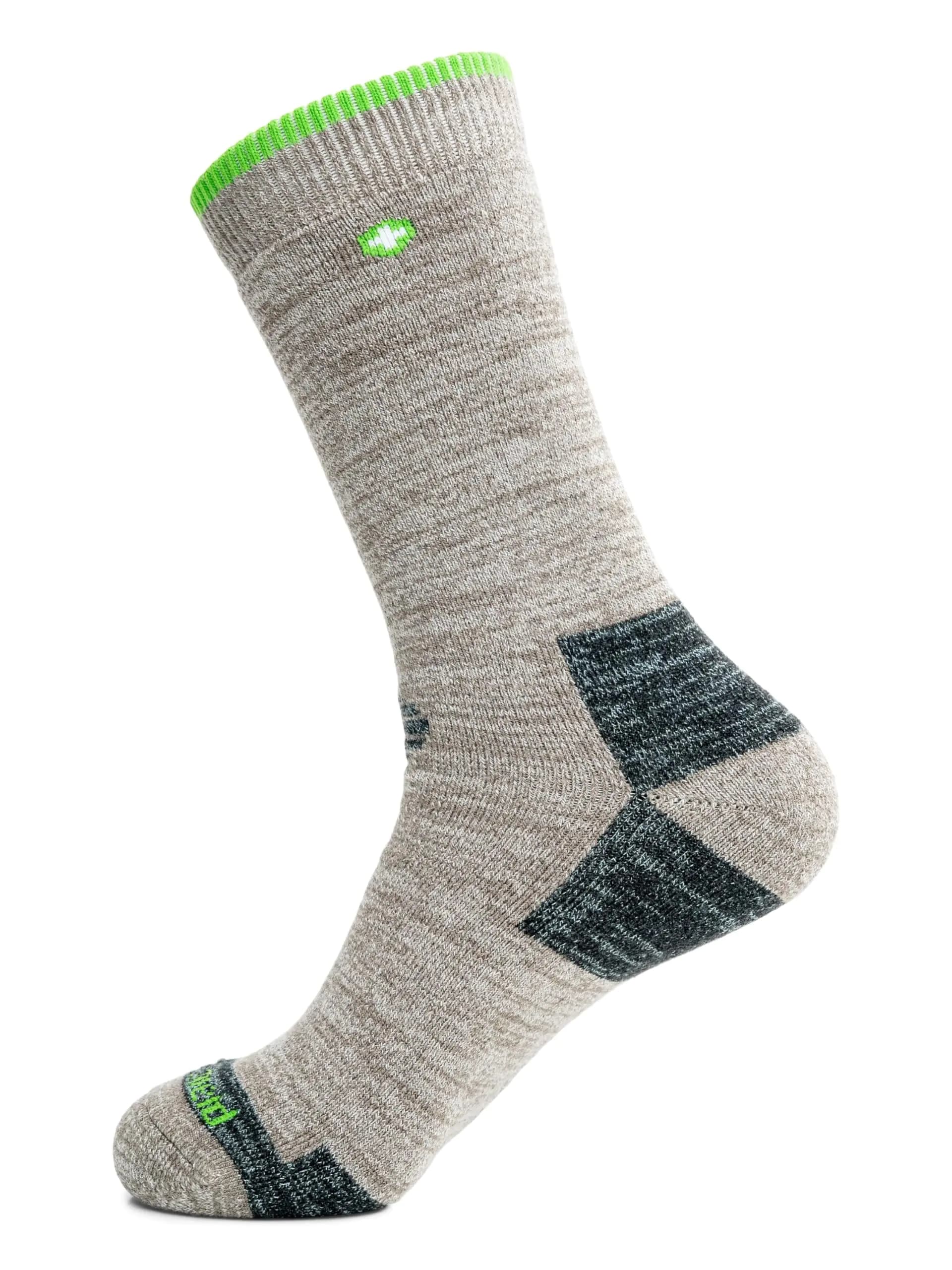 Insect Shield Heavyweight Hiking Socks Khaki