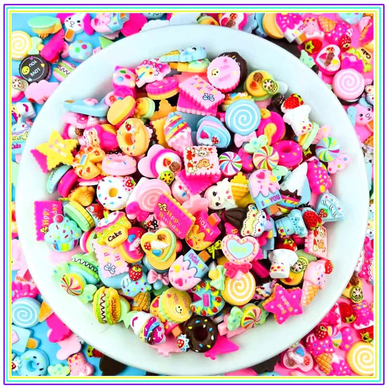 DIY Soft Rubber Phone Case Resin Craft Accessories
