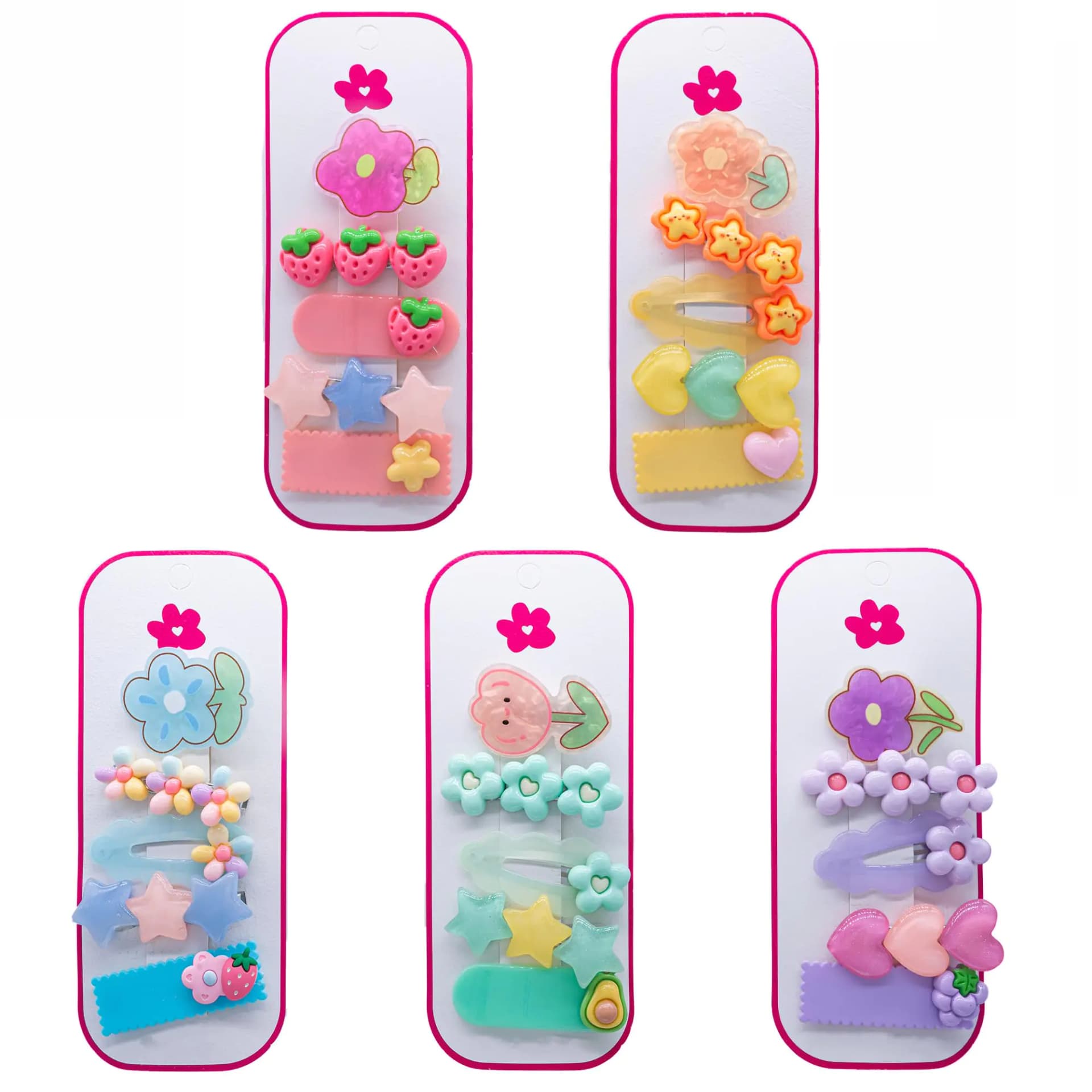 Girls Hair Clips Set, 25 Pieces