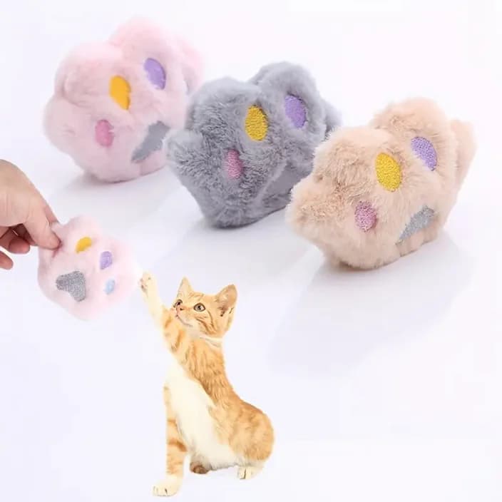 Cute Plush Cat Toys with Catnip for Attracting Cats