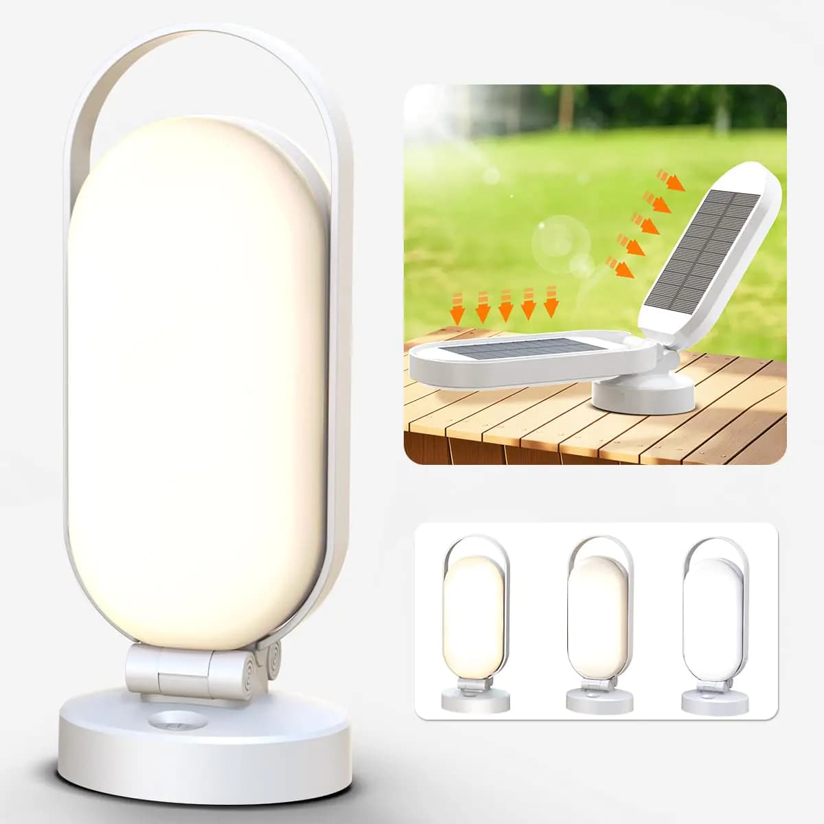 Rechargeable Solar LED Camping Lantern