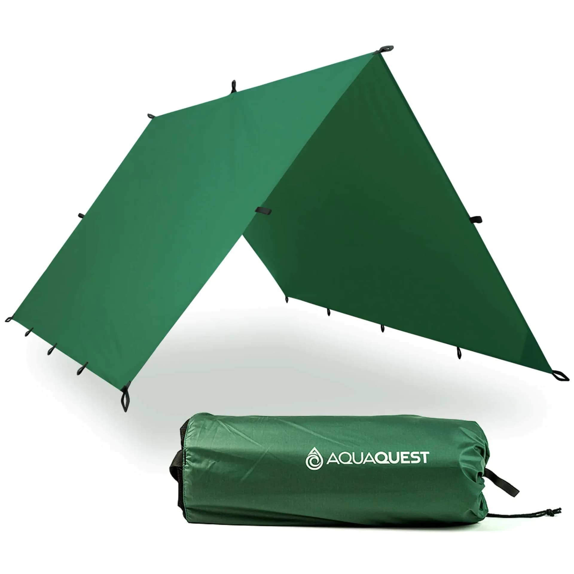 Ultralight Waterproof Camping Tarp Forester Green 20x13