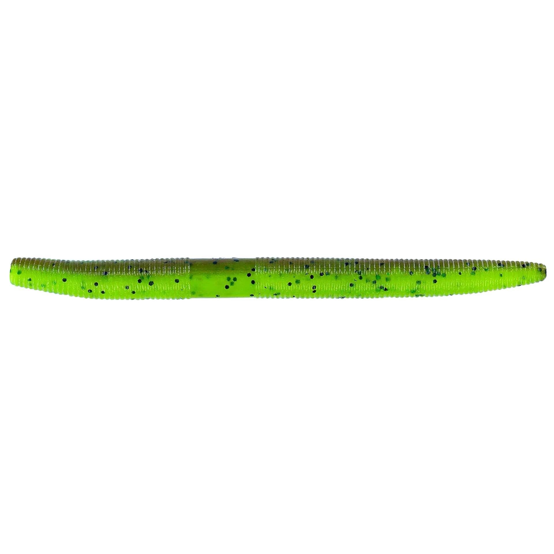 Gary Yamamoto 5" Senko Chartreuse Pumpkin (10 Pack)