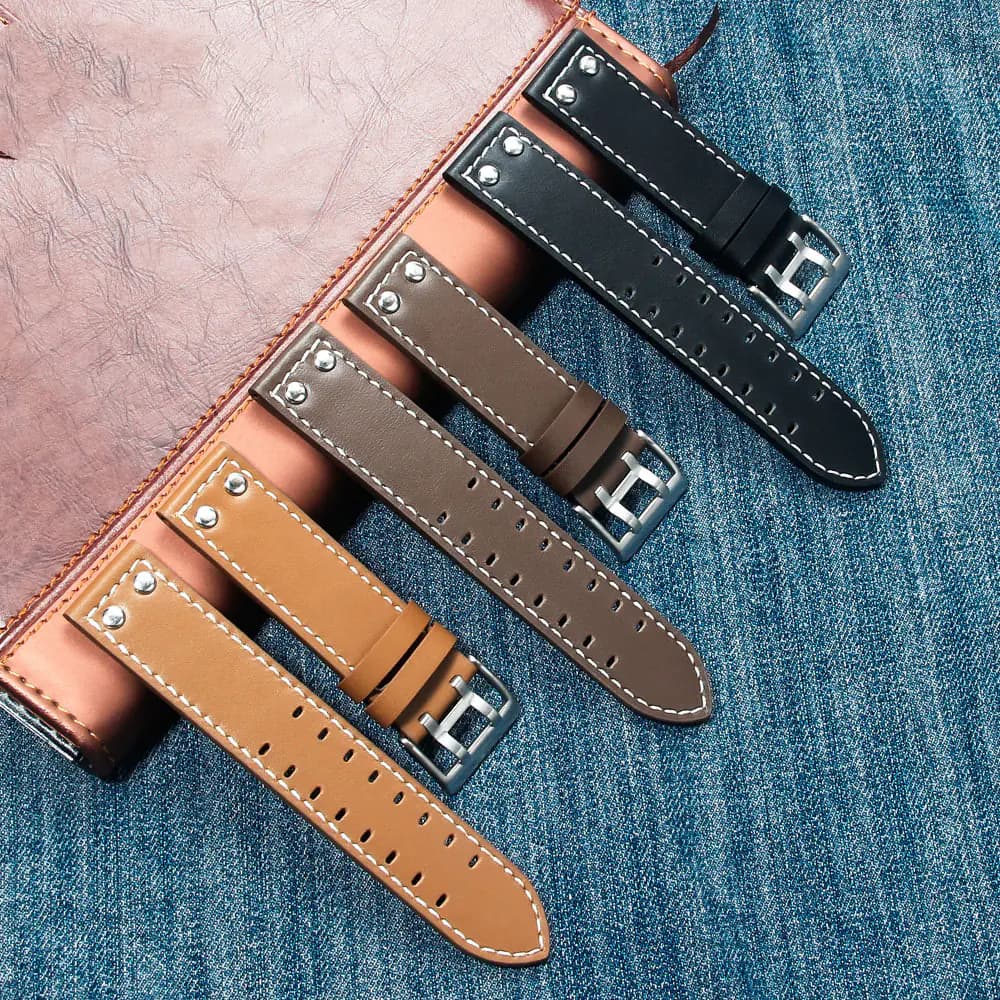 Genuine Cowhide Strap for Hamilton Watches