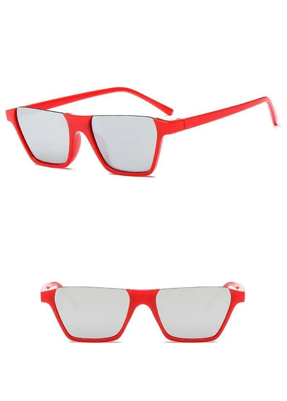 Cat Eye Sunglasses - Stylish Half Frame Sunglasses