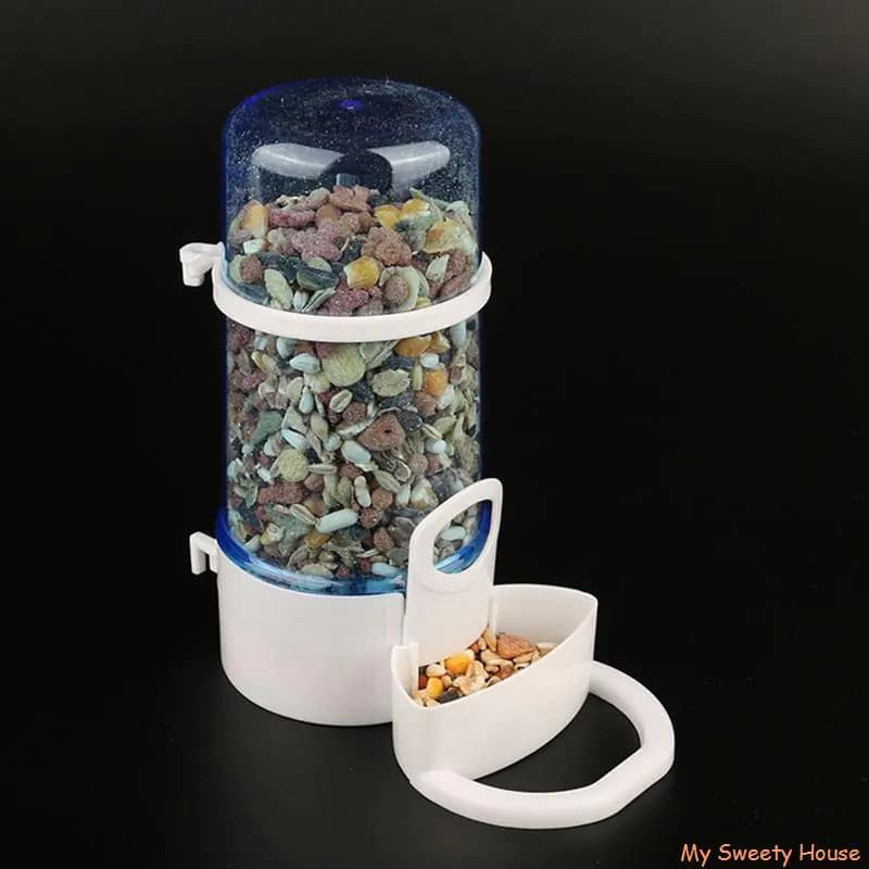 Automatic Pet Food and Water Feeder for Small Animals