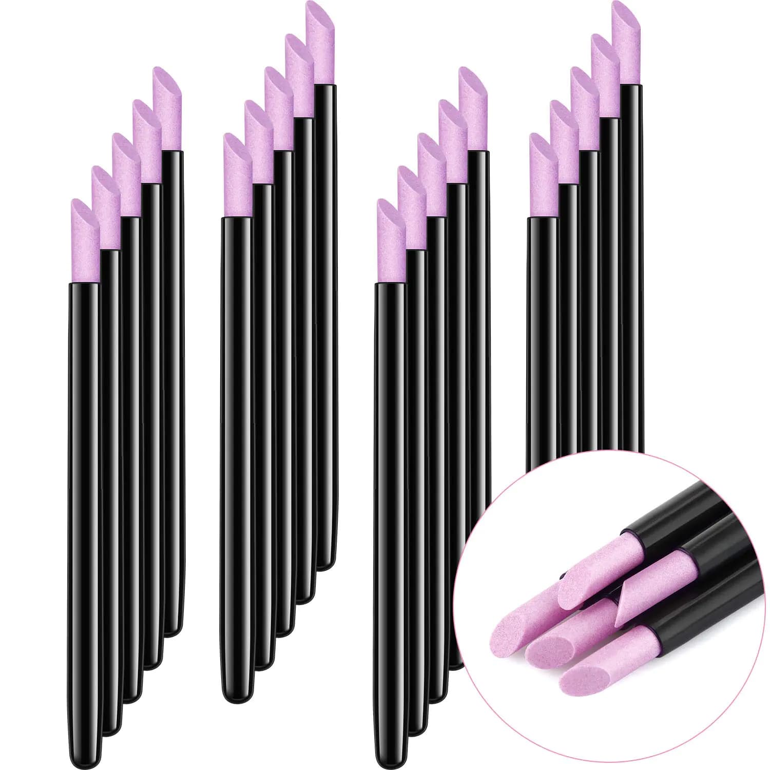 Pumice Stone Nail File Cuticle Remover Tool Set