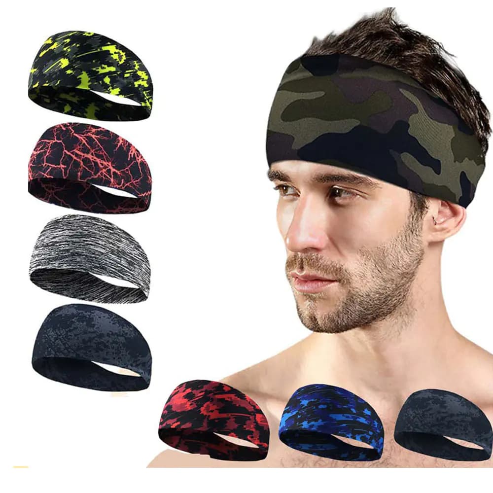 Sweat-Wicking Headband for Running and Sports Gear