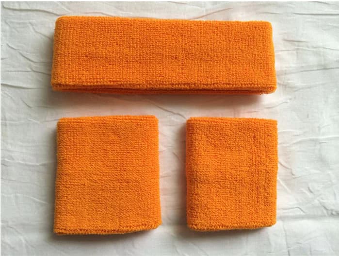 Headband and Wristband Set - 3 Pieces Sports Gear