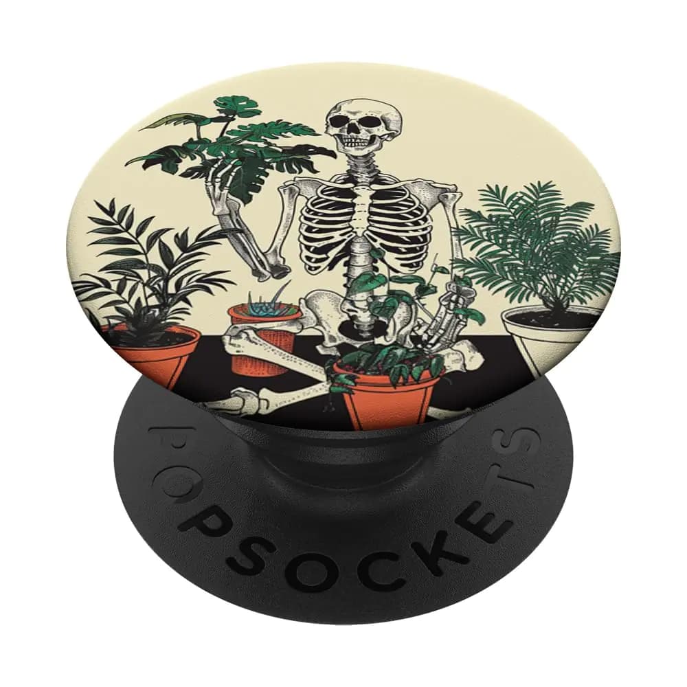 Skeleton Plant PopSockets Standard PopGrip