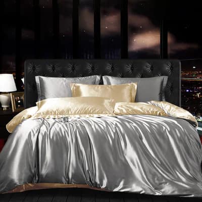 Luxury Silk 4-Piece Bedding Set