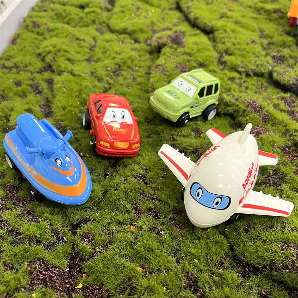Kids' Cartoon High-Speed Train Track Car Accessories