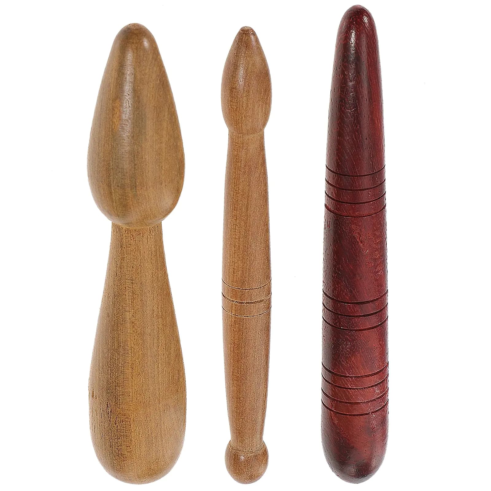 Trigger Point Massage Wooden Stick Tool Set