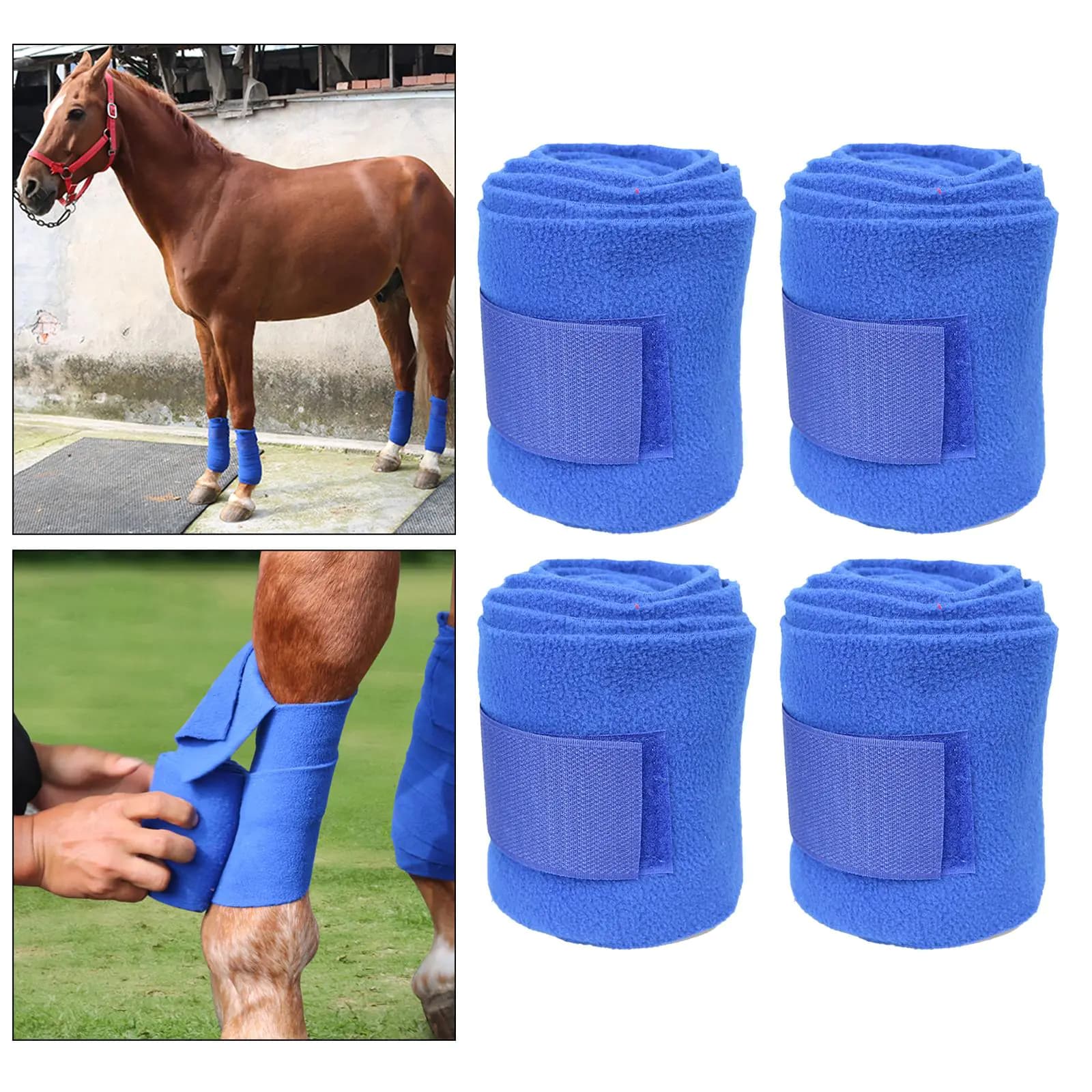 Equestrian Leg Straps for Pet Supplies