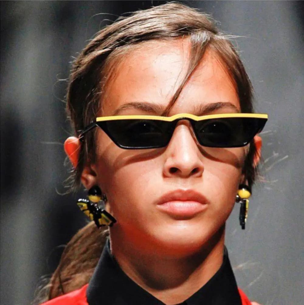 Eyebrow Sunglasses, Sunglasses, Small Frame Shades