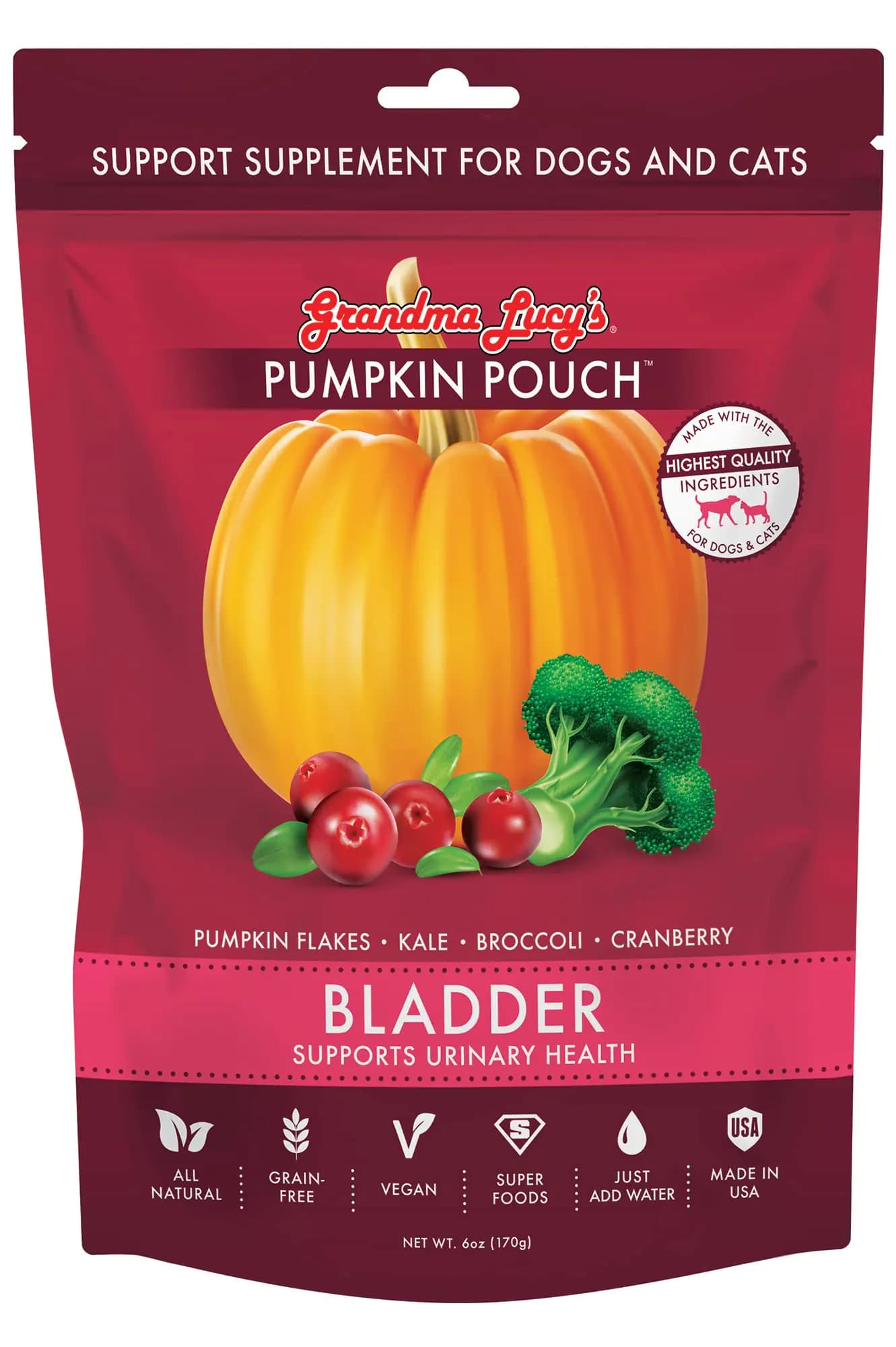 Grandma Lucys Pumpkin Pouch Bladder - 6oz