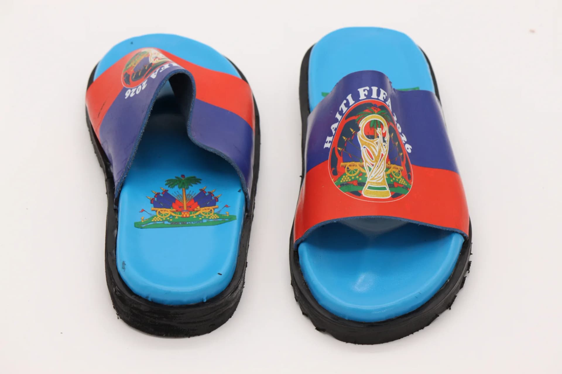 Colorful FIFA-Inspired Slide Sandals photo 4