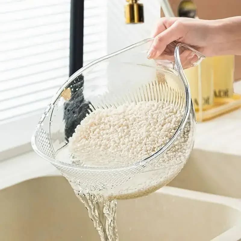 Rice Washing Filter Basket With Handle