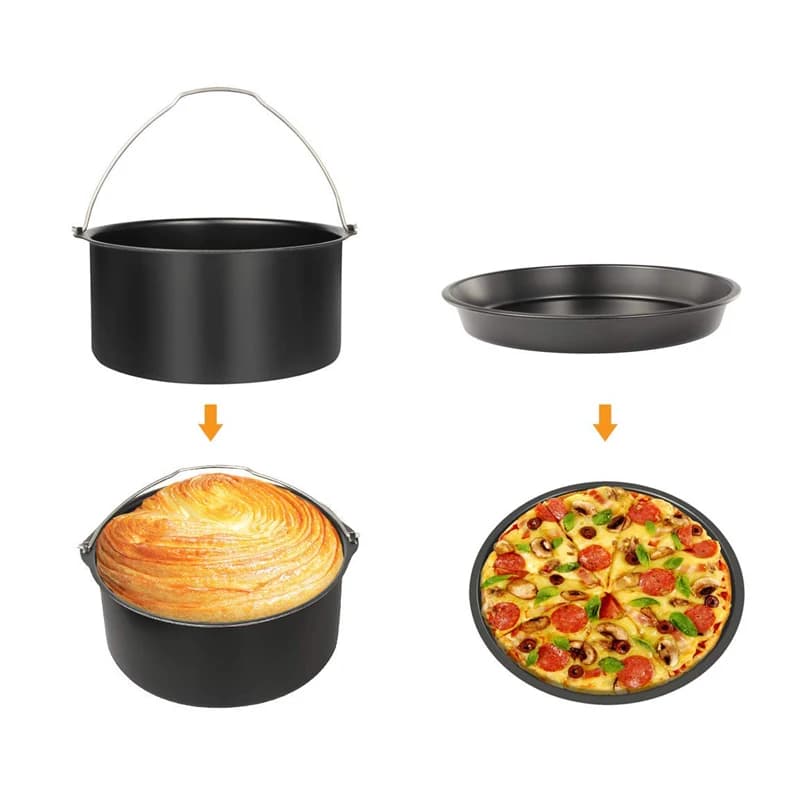 Air Fryer Pizza Pan and Baking Set