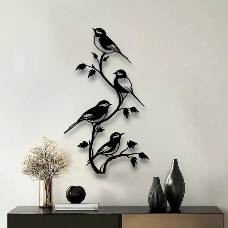 Iron Vintage Industrial Metal Wall Art