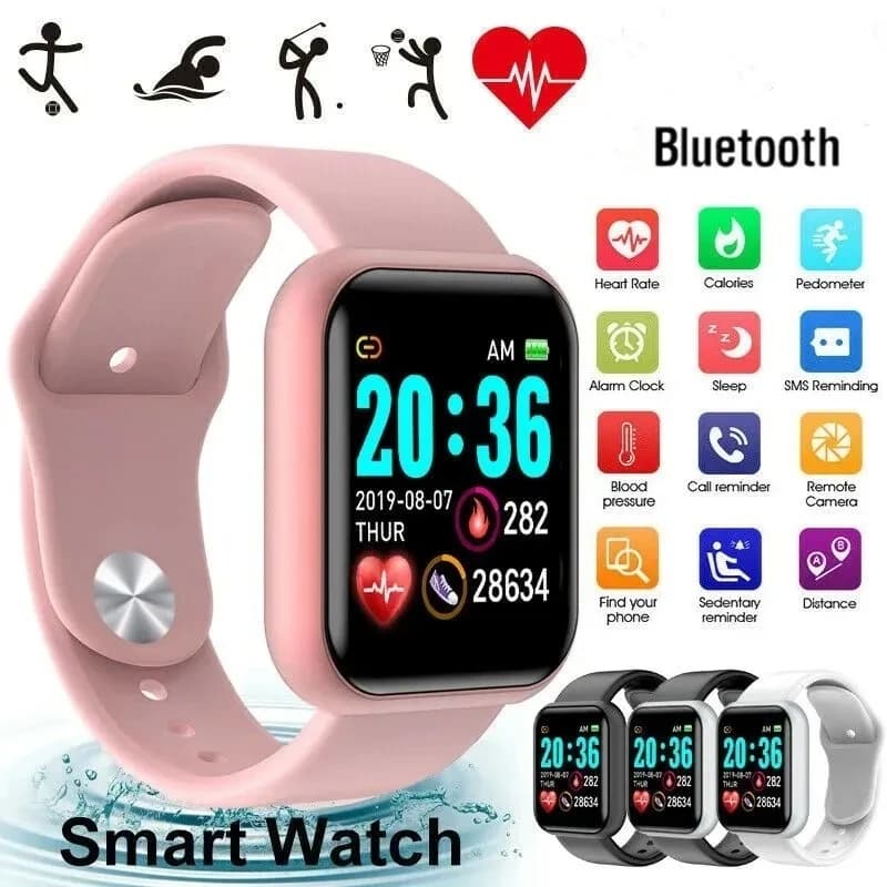 Smart Watch Bluetooth Fitness Tracker Sleep Monitor
