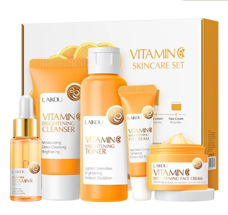 Vitamin C Skincare Set Five Piece Collection