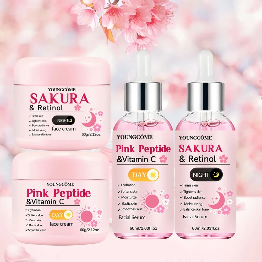 4-Piece Day and Night Skincare Set