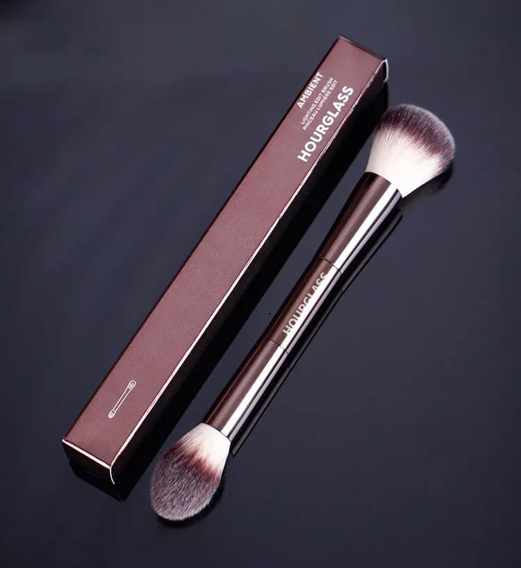Professional Makeup Brush Set With Metal Handle