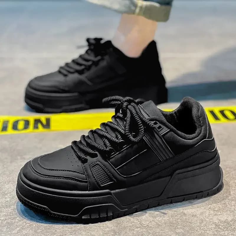 Men's Breathable Platform Running Sneakers