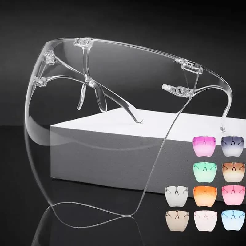 Full Face Protective Sunglasses with Spherical Lens