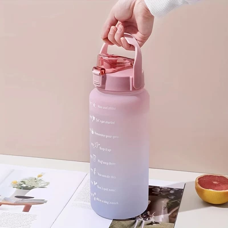 Water Bottle 2 Liter Leakproof Sports