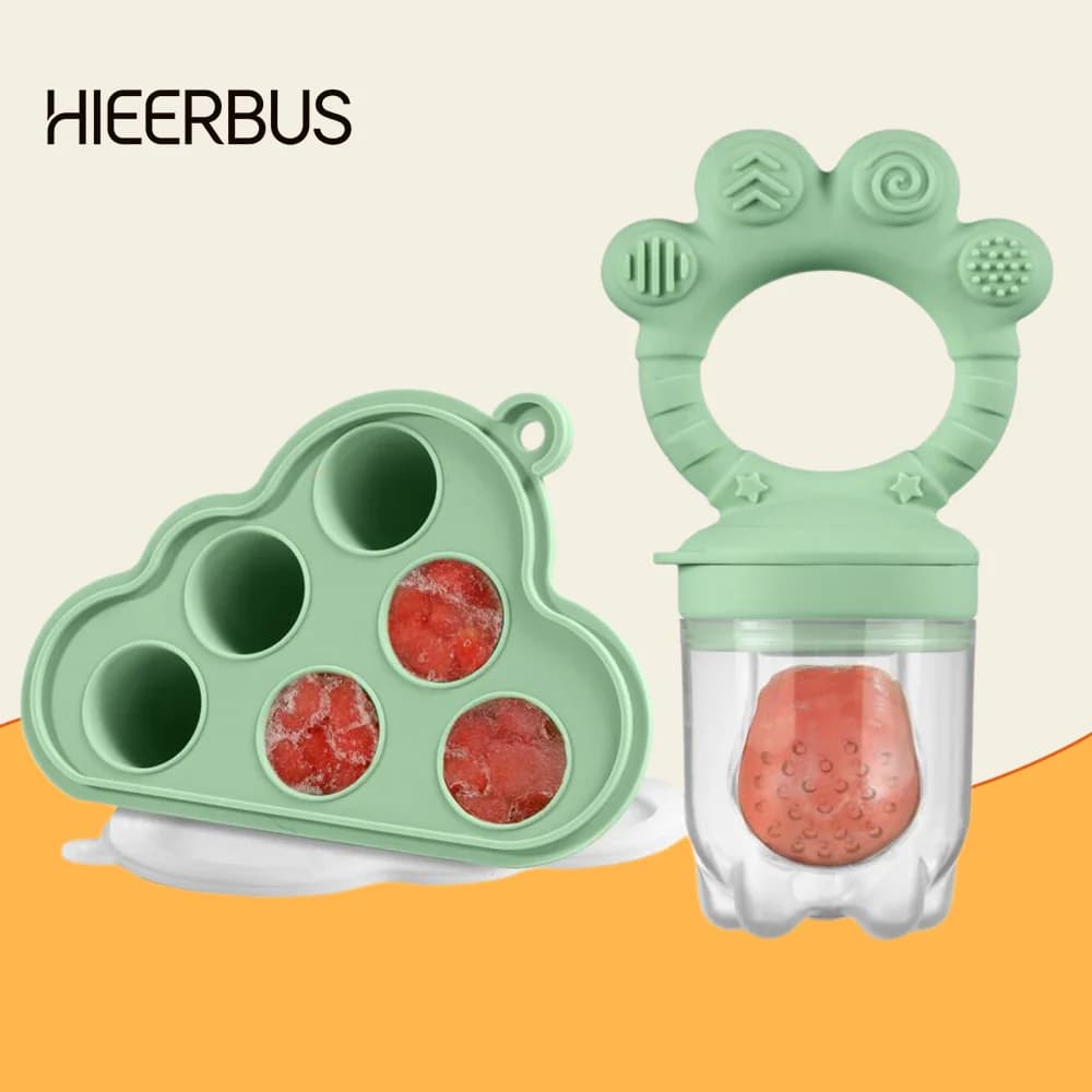 Baby Silicone Fruit Feeder and Popsicle Molds
