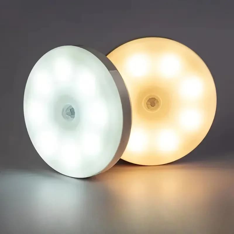 Motion Sensor LED Night Light USB Rechargeable