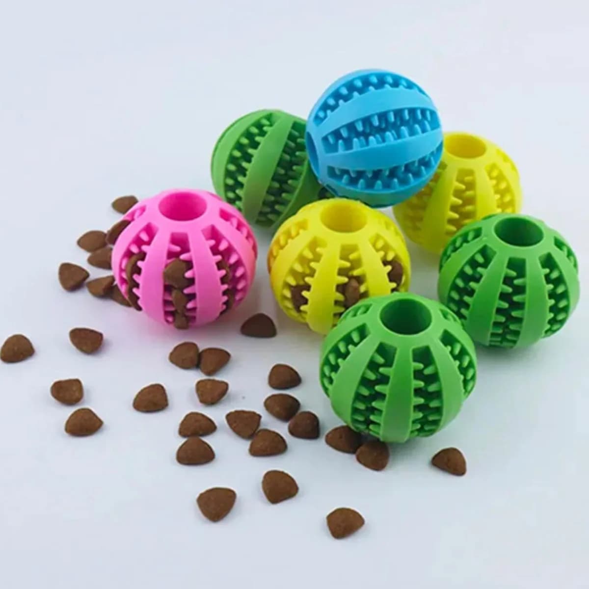 Dog Teeth Cleaning Interactive Treat Ball