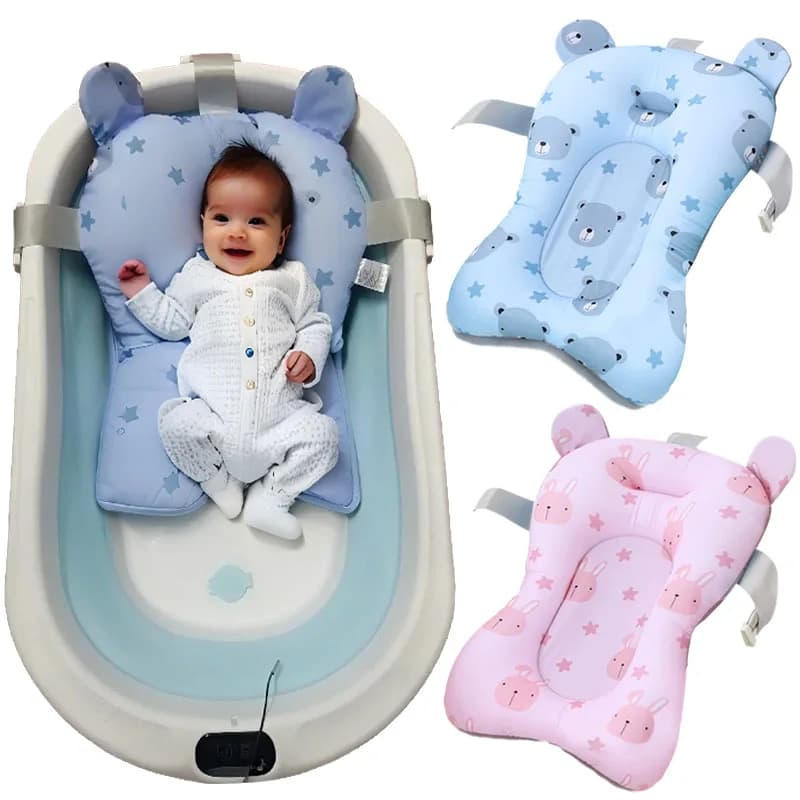 Baby Bath Net with Soft Pillow Support