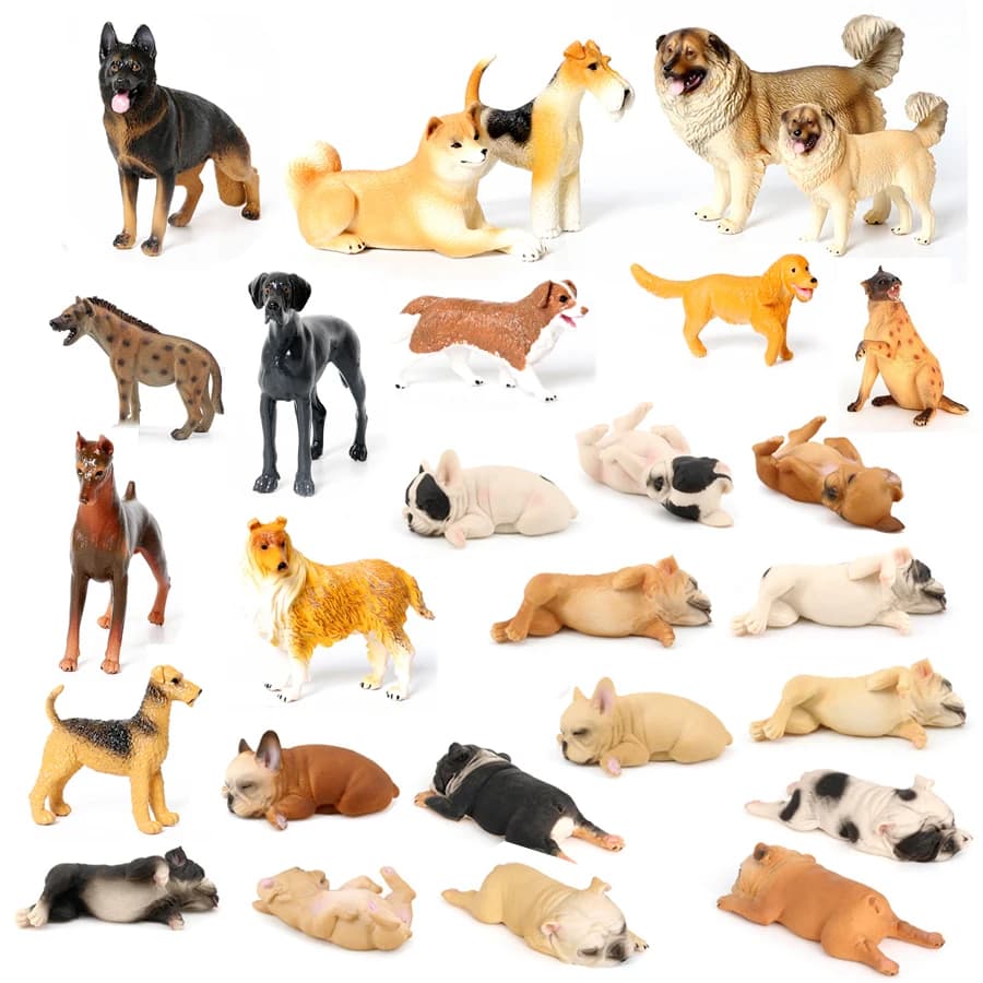 Solid French Bulldog Figurine Collectible Ornament