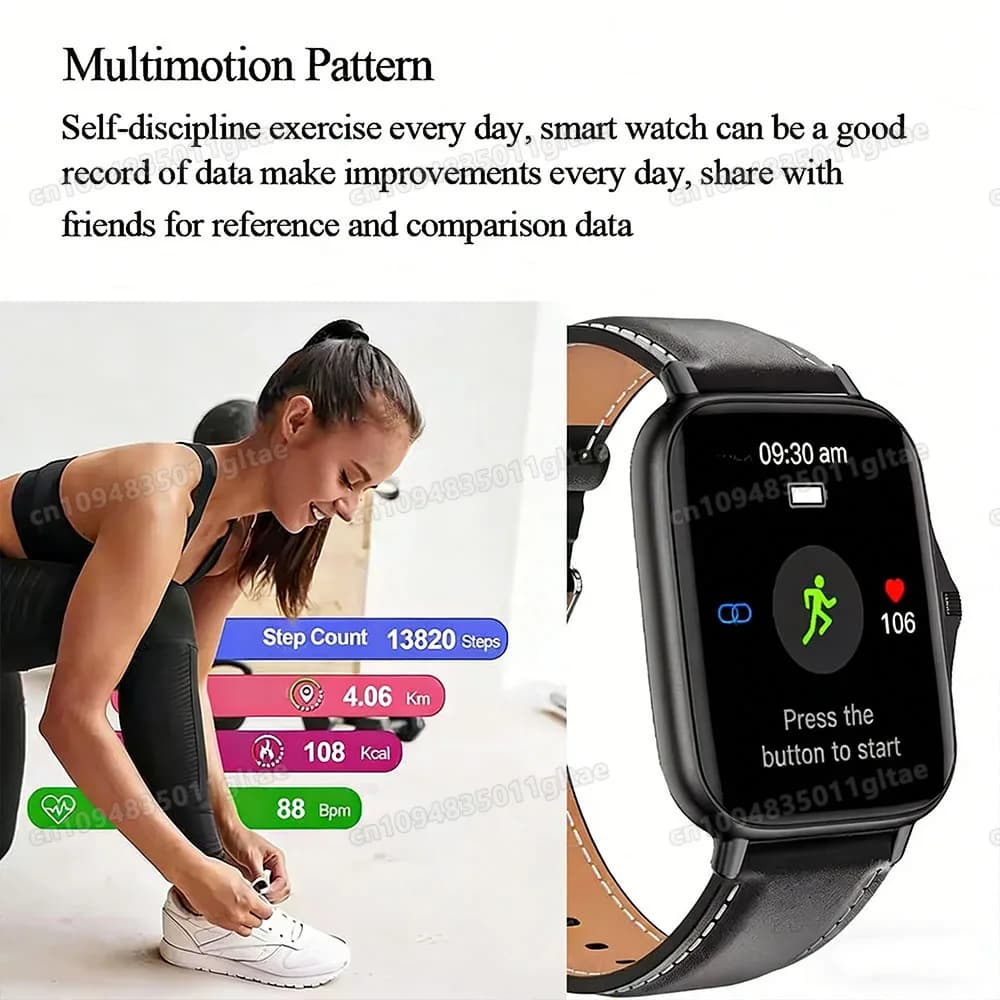 Smart Watch 1.83 Inch Color Screen Fitness Tracker