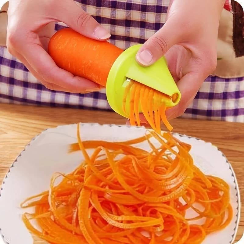 Kitchen Rotating Spiral Vegetable Slicer Peeler