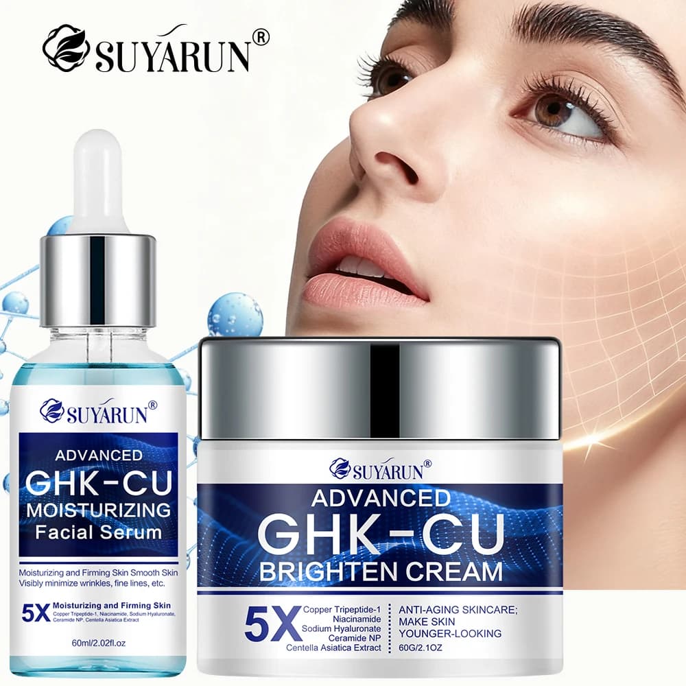 GHK-CU Anti-Aging Facial Cream and Serum