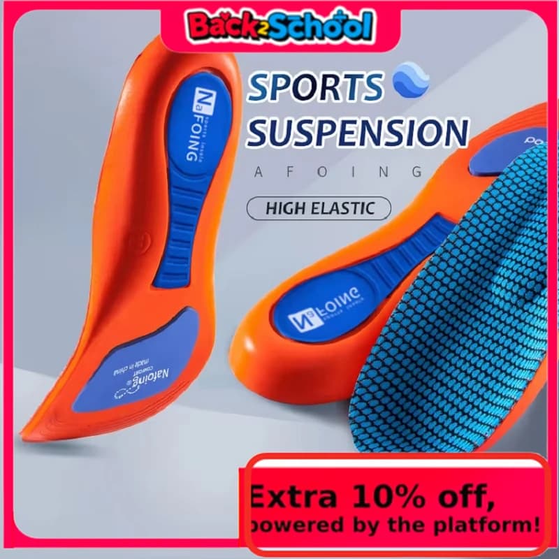 Orthopedic Sport Insoles EVA Breathable Shock Absorption