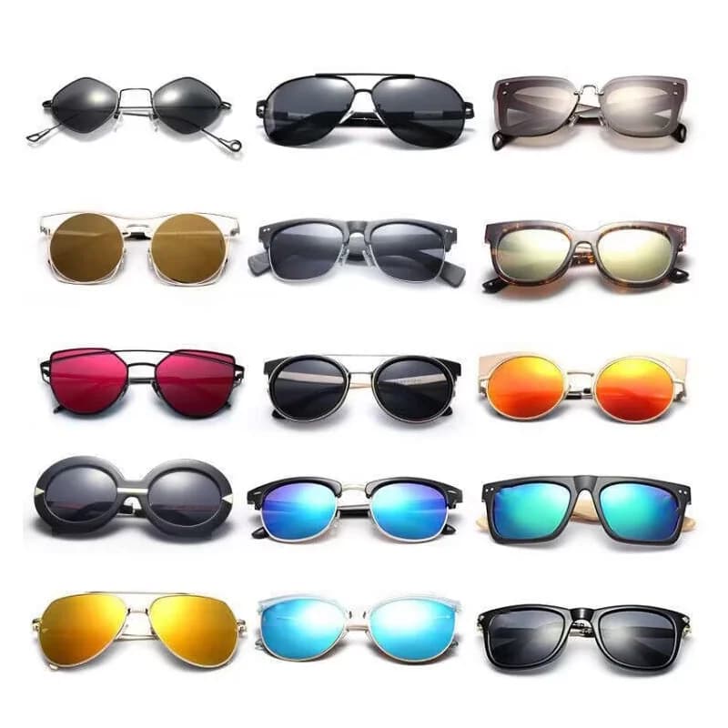 Square Sunglasses Vintage Designer Gradient UV400
