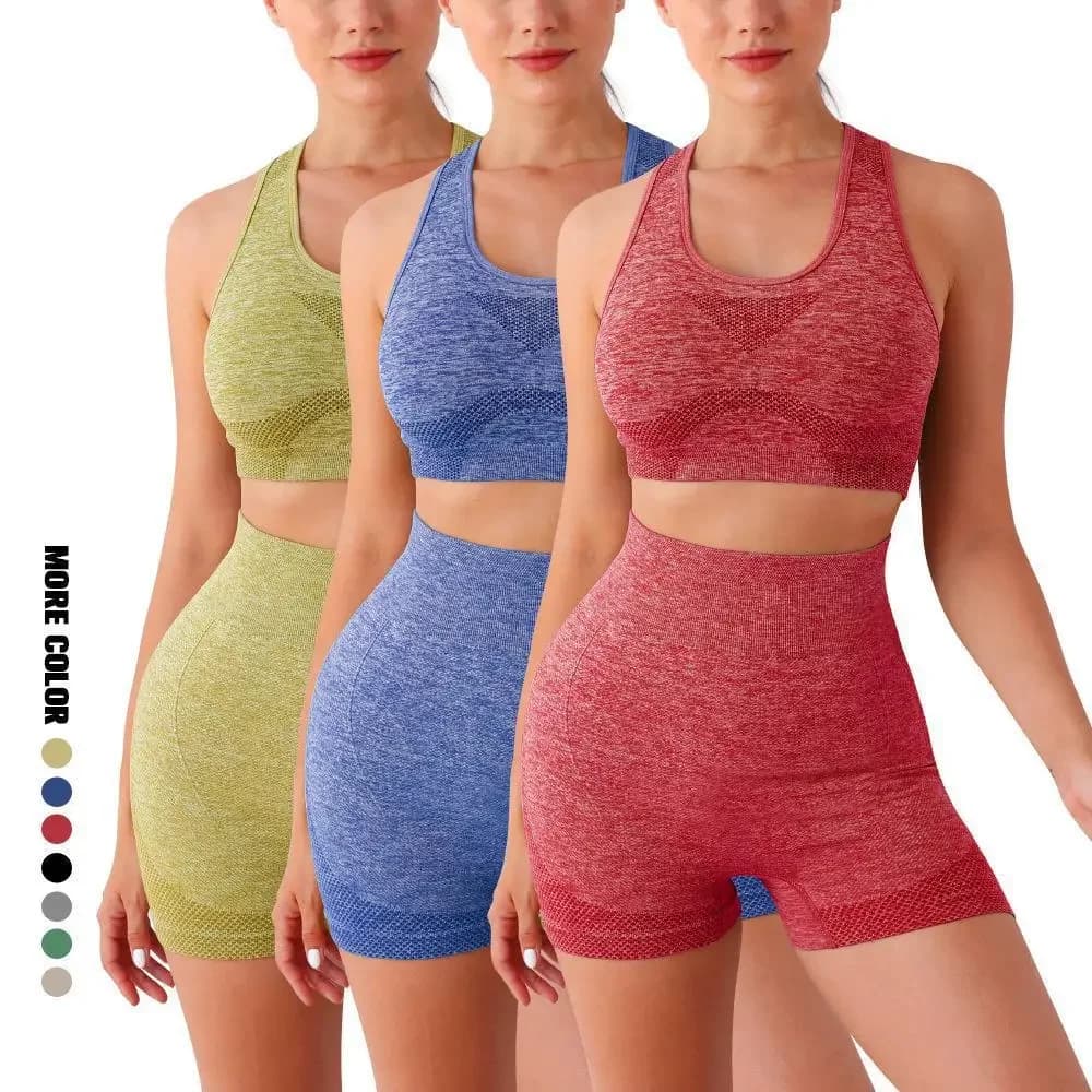 Women's Yoga Set with Sports Bra Leggings