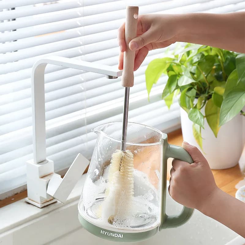 Glass Bottle Cleaning Brush With Long Handle
