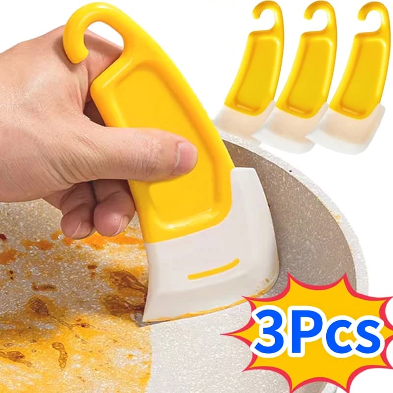 Soft Blade Kitchen Scraper Cleaning Brush