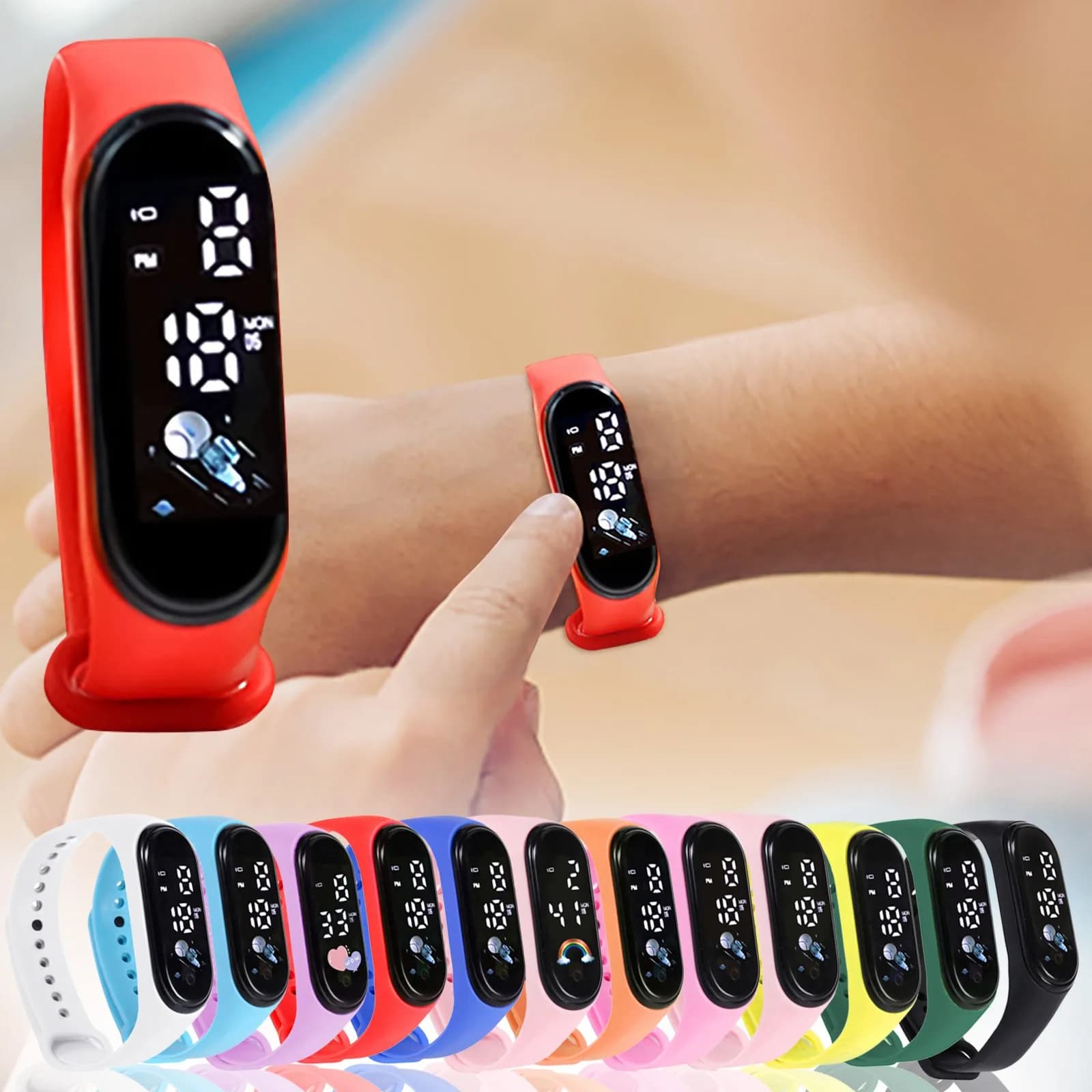 Kawaii Waterproof Kids Smart Watch