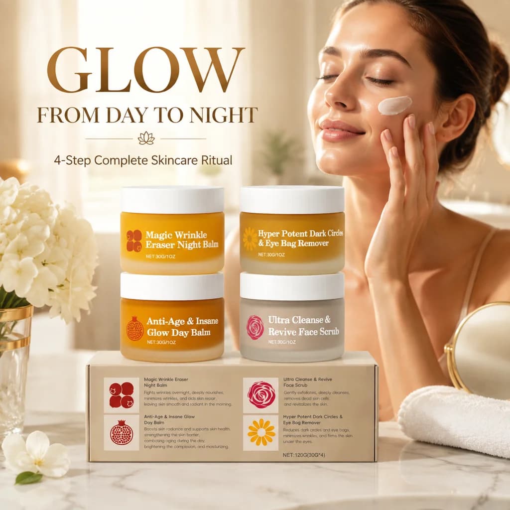 Skincare Set With Day Night Cream