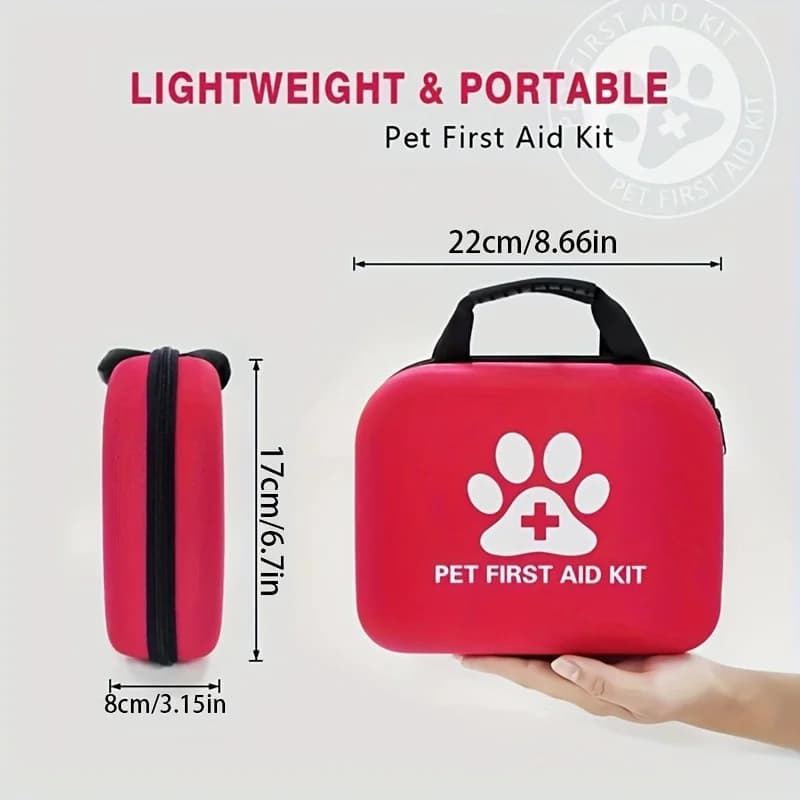 Pet First Aid Kit With Emergency Supplies